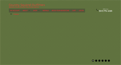 Desktop Screenshot of countrysquirreloutfitters.com